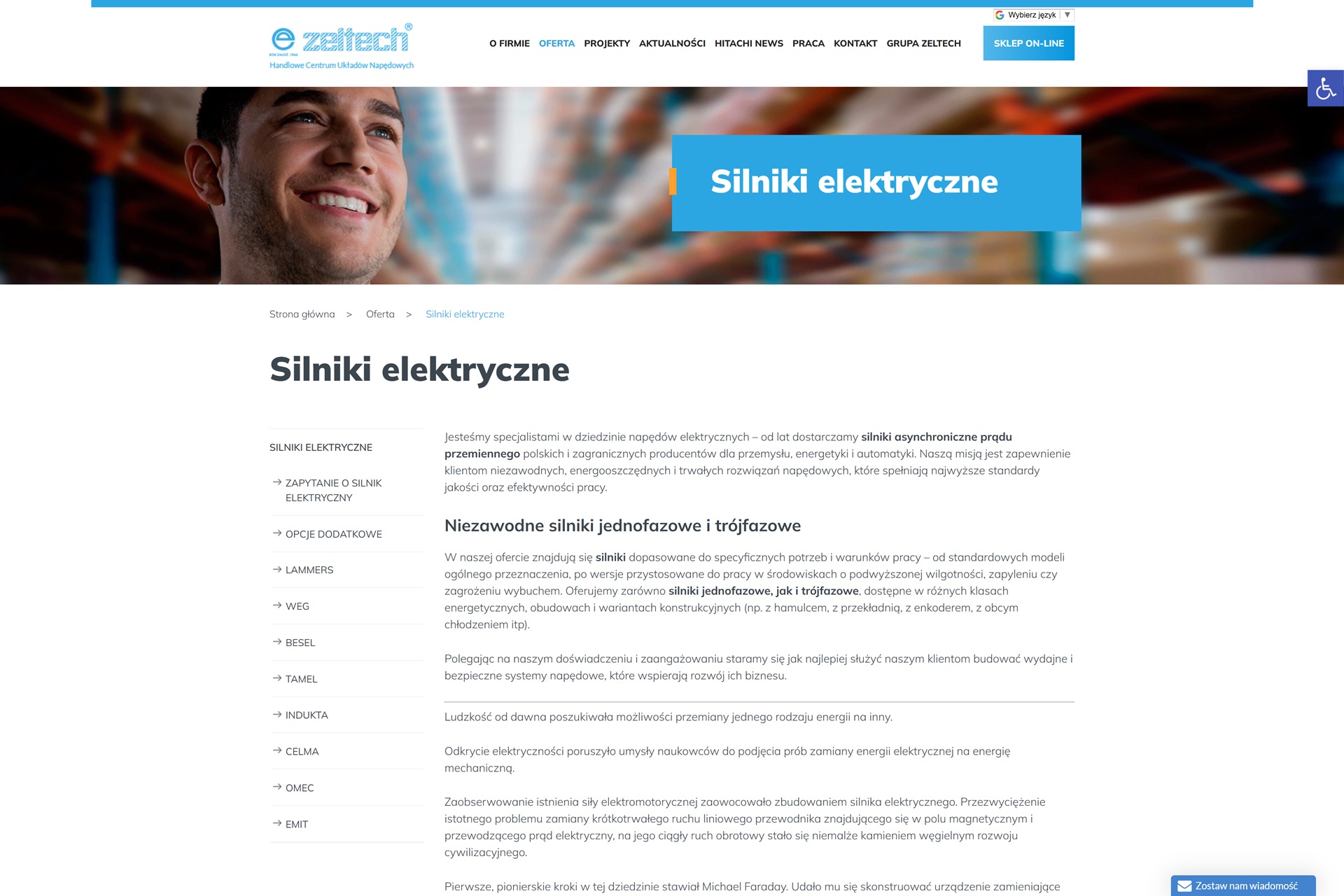 Jakie są najważniejsze typy silników elektrycznych i czym różnią się w zastosowaniach przemysłowych?