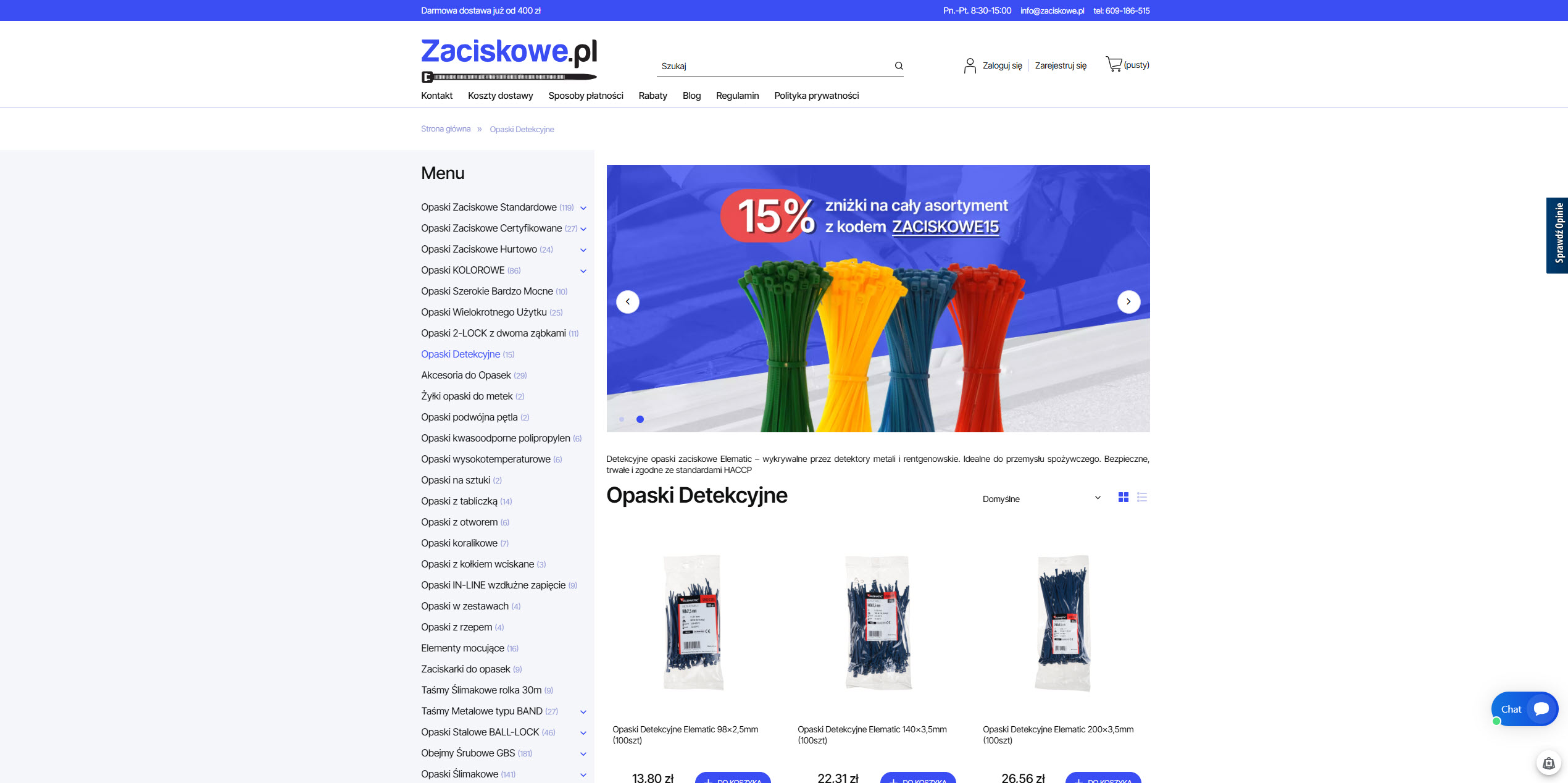 Kiedy warto wybrać opaski zaciskowe wykrywalne zamiast standardowych opasek nylonowych?